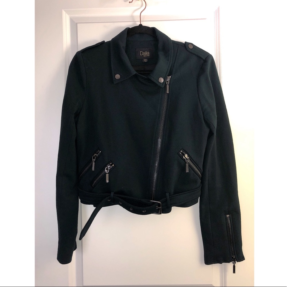 Dark teal jacket